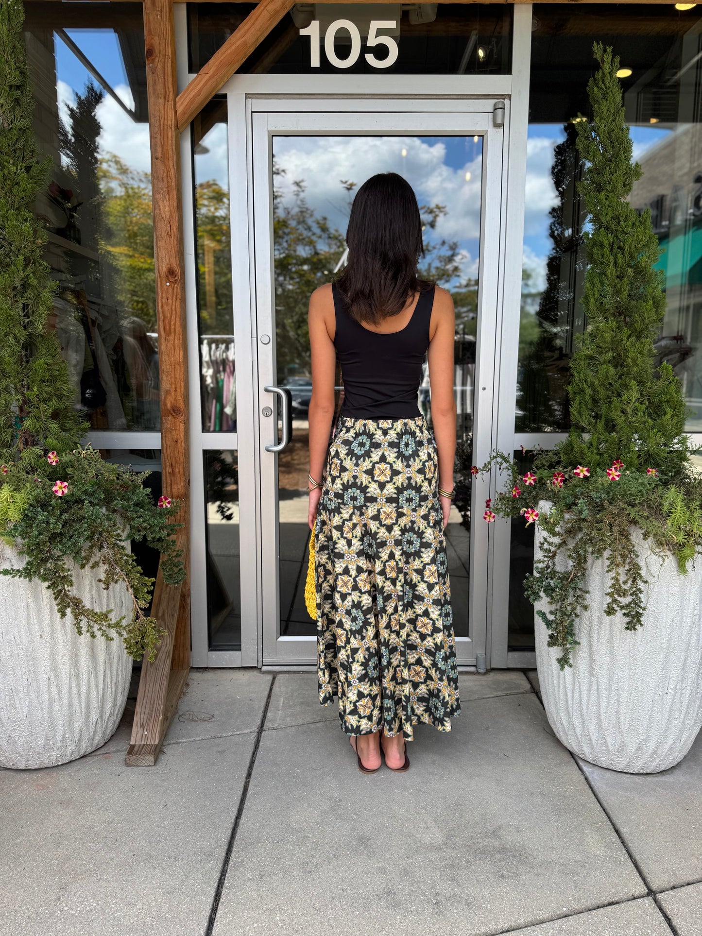 Trellis Maxi Skirt