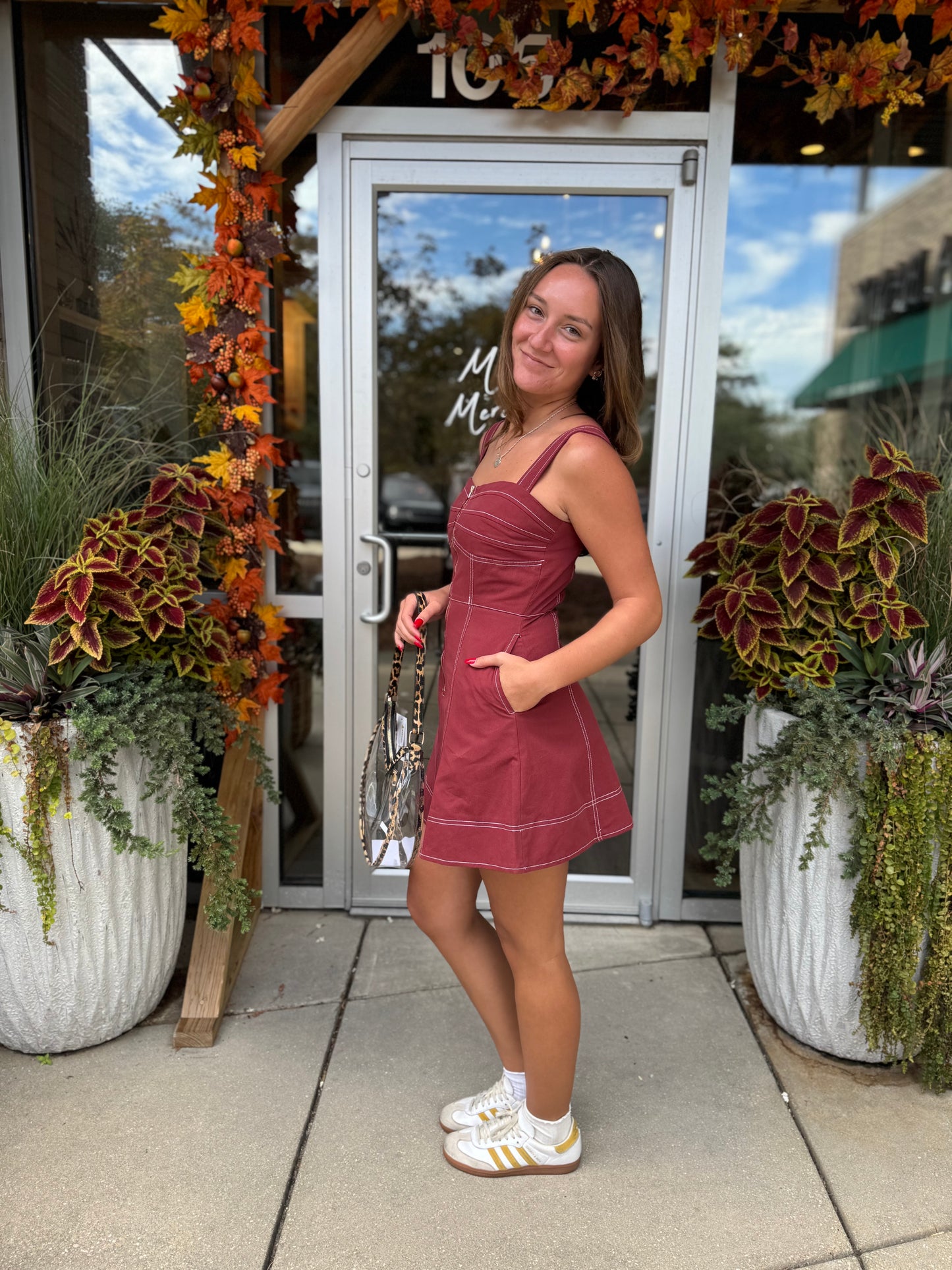 A Line Mini Dress