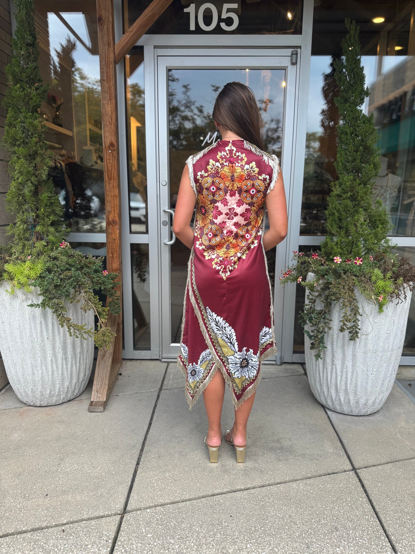 Fringe Cross Dress