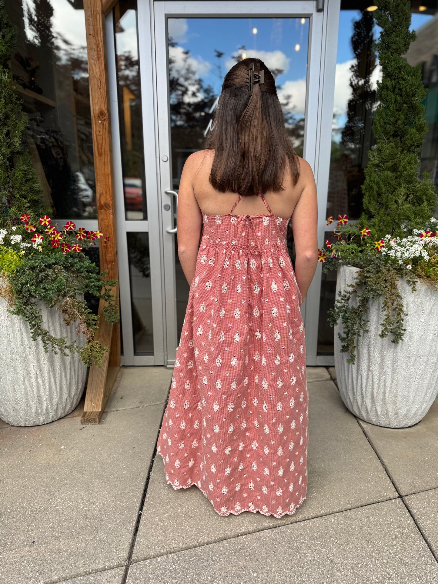 Santa Rouge Maxi Dress