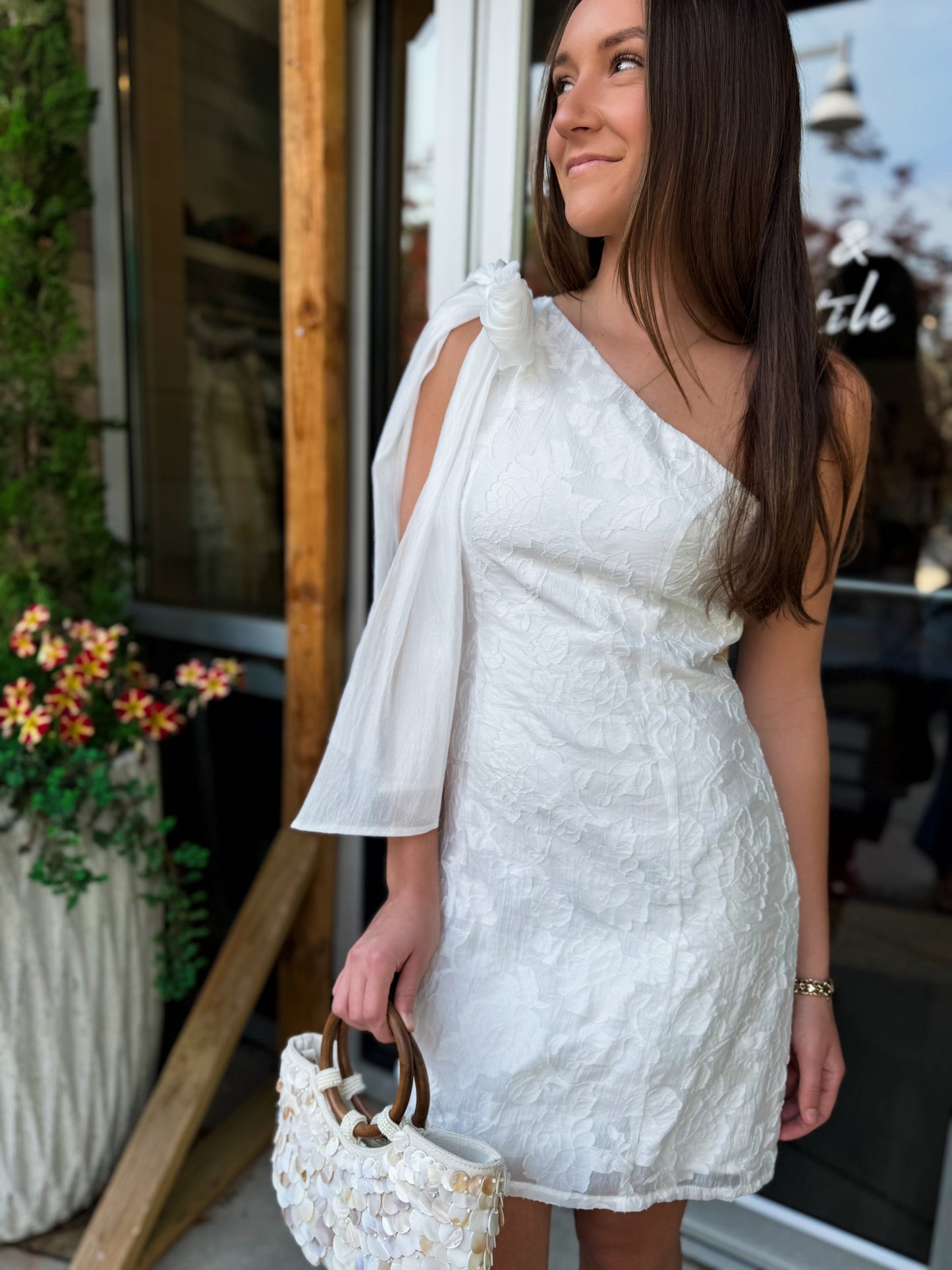 Marcie One Shoulder Dress