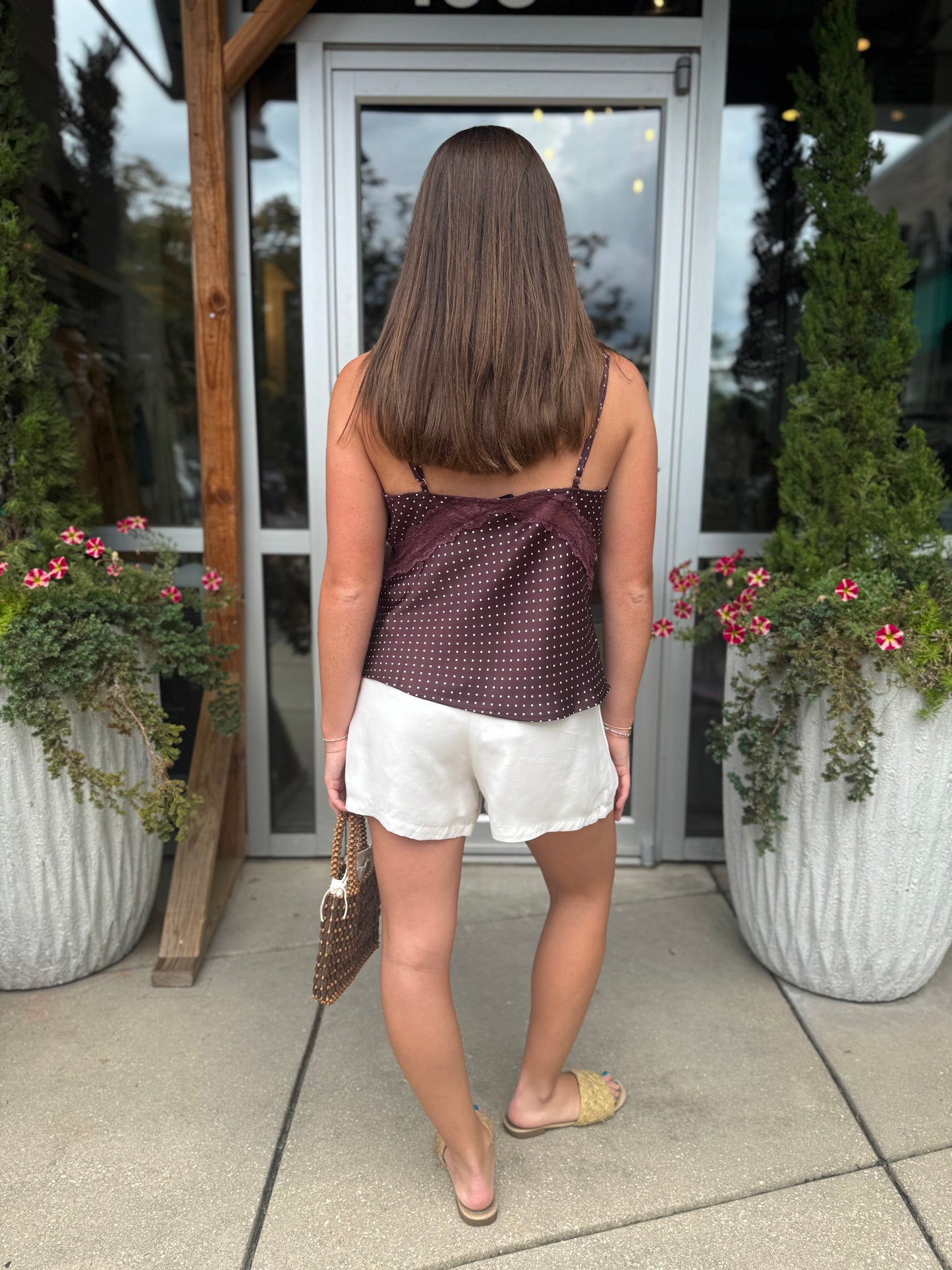 Lace Trim Tank