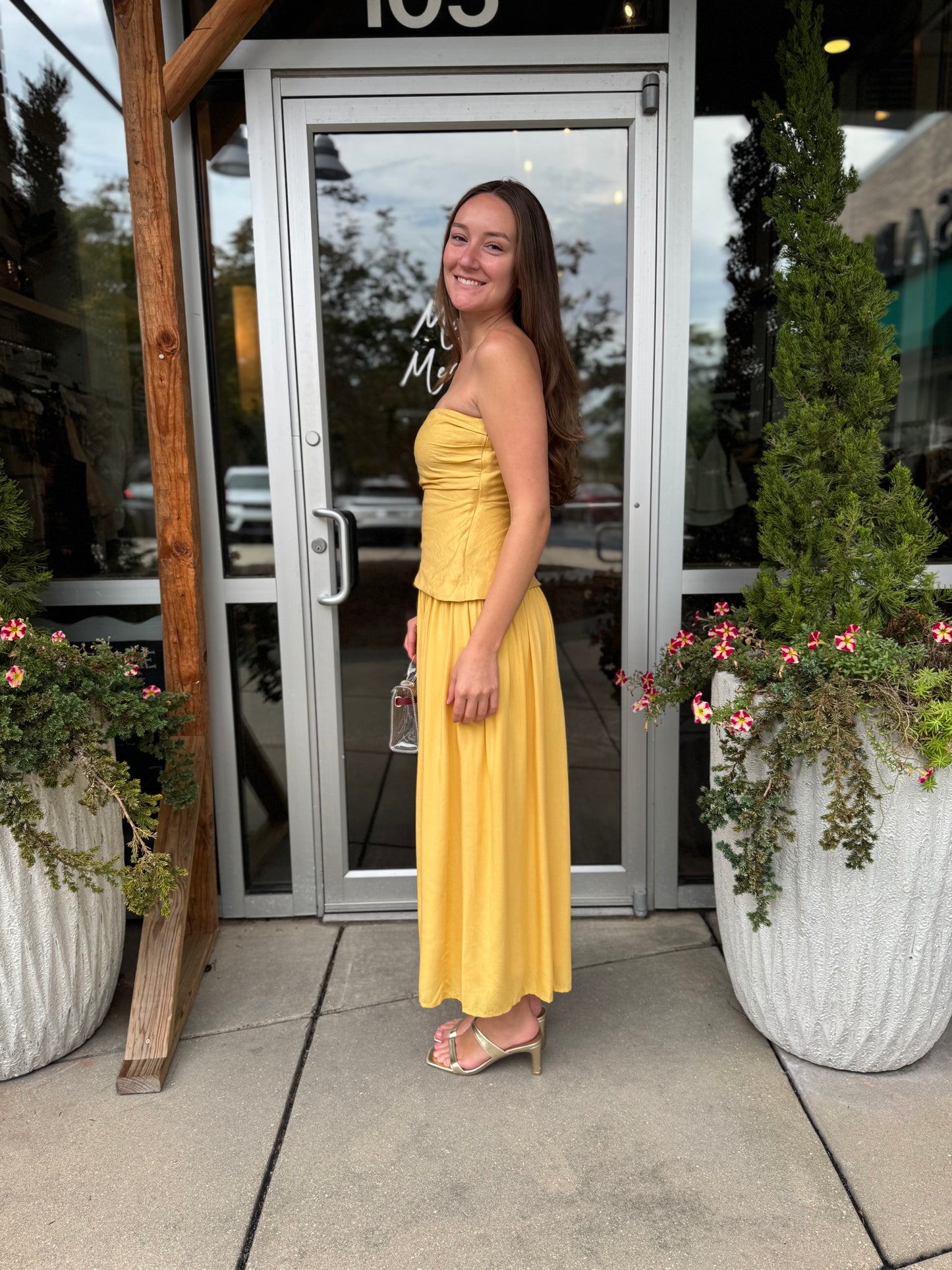 Rowan Strapless Maxi Dress