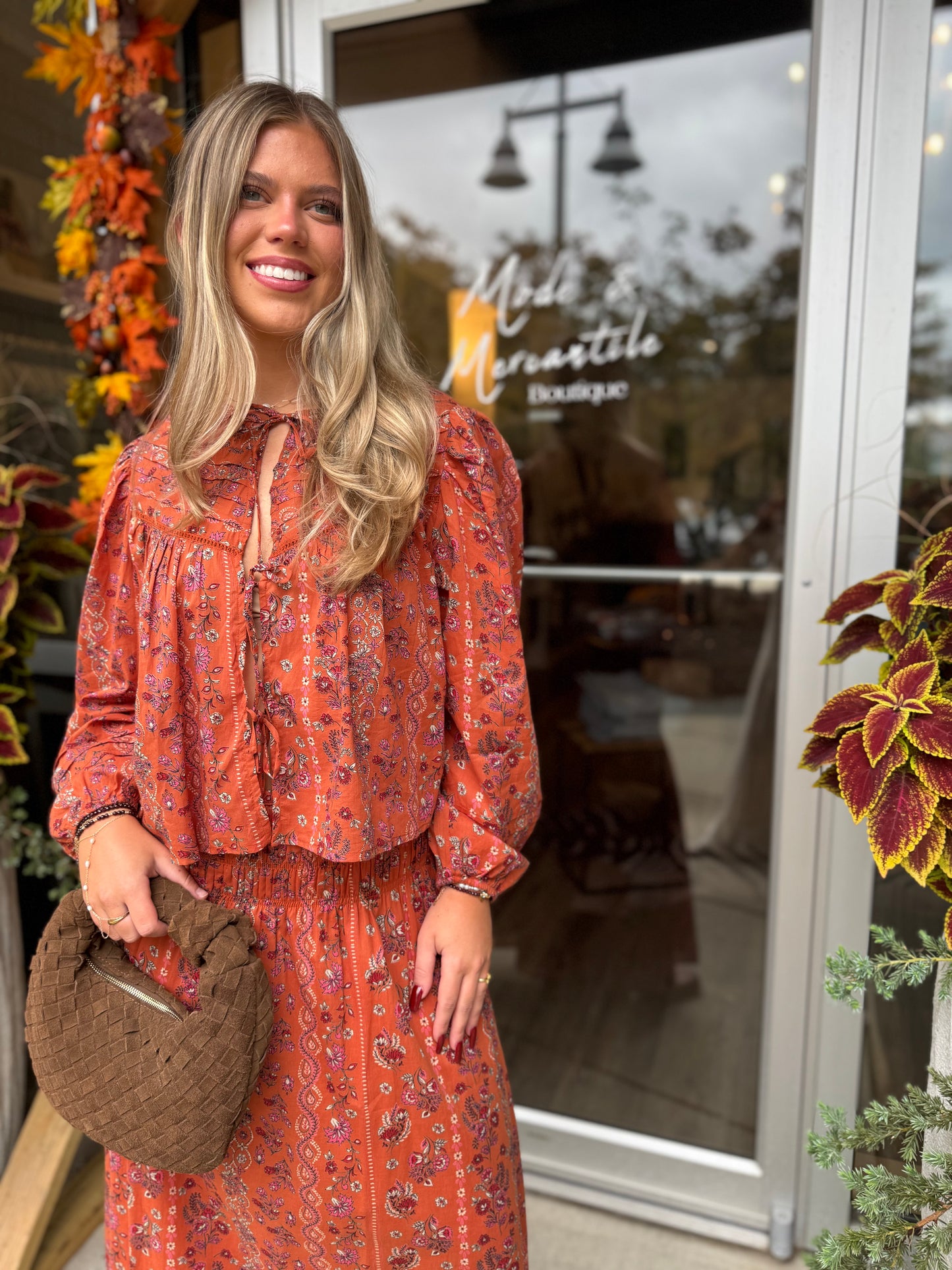 Wild Poppy Blouse