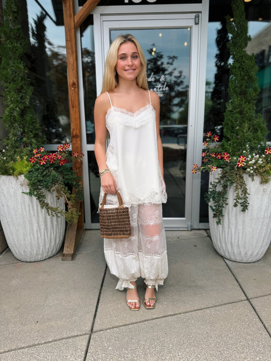 Luxe Lace Tank