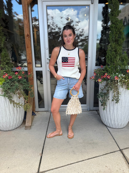 USA Flag Knit
