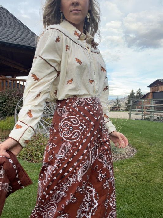 Hazel Pony Blouse
