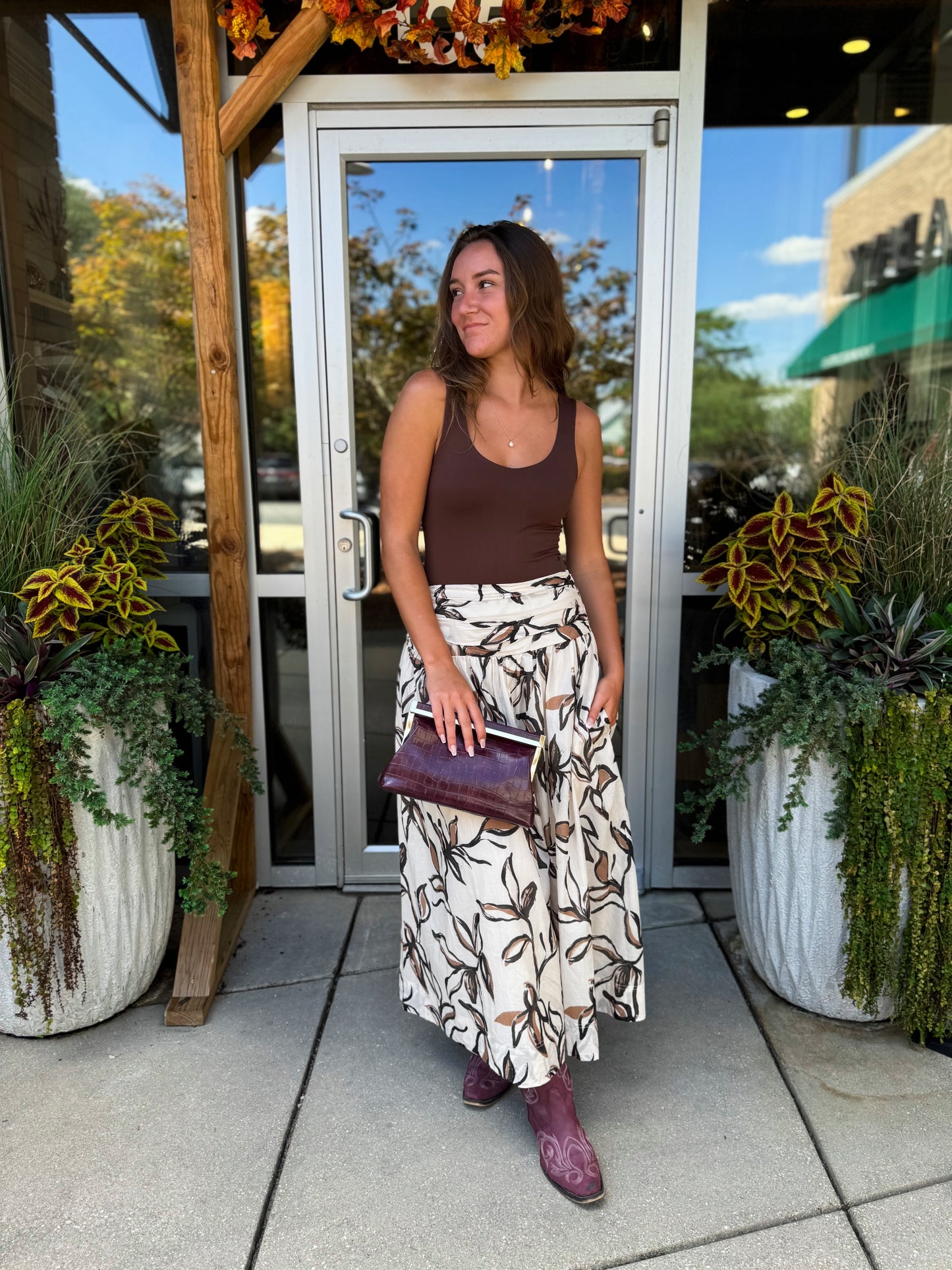Sienna Floral Maxi Skirt