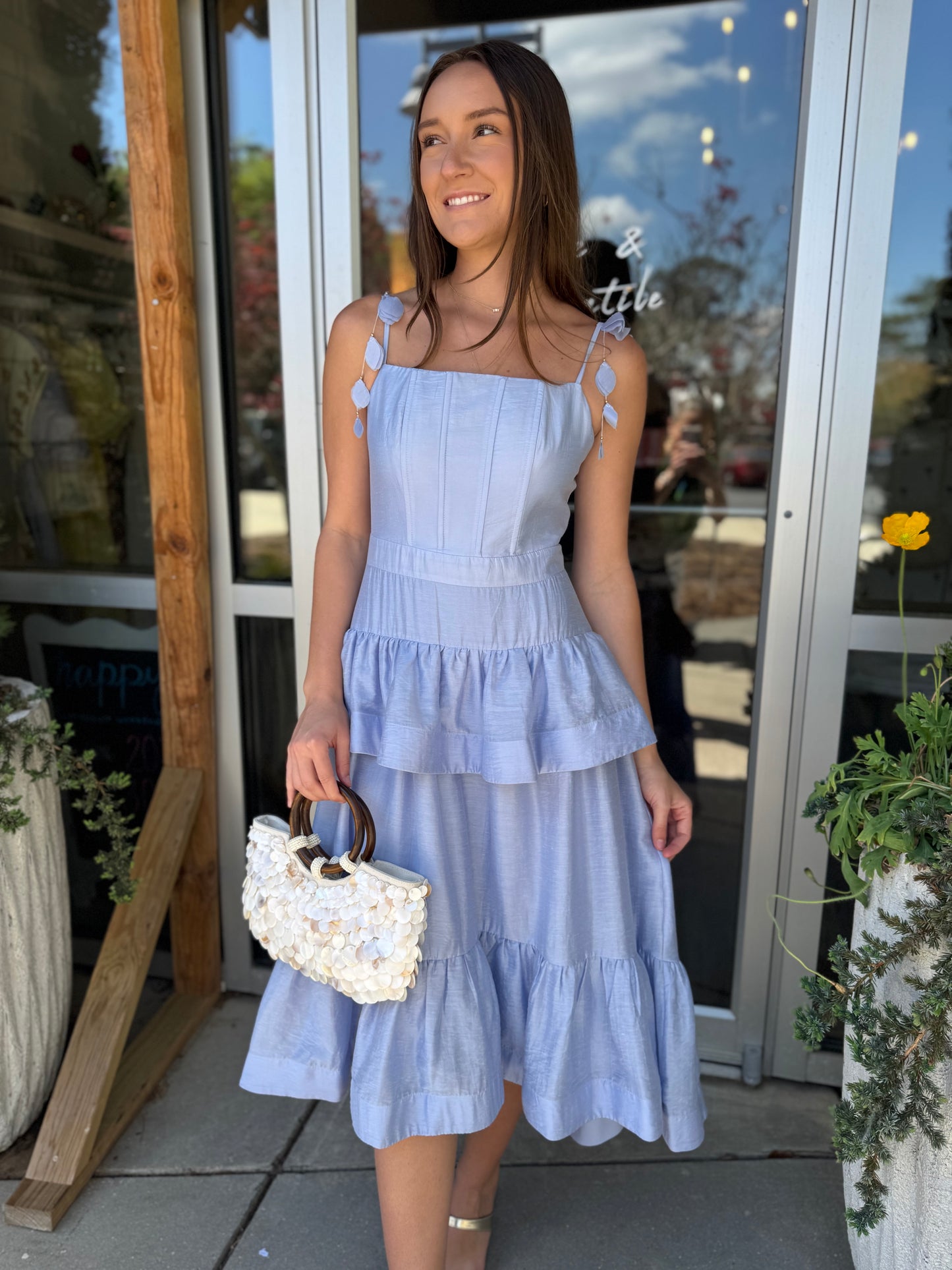 Iris High Low Maxi Dress
