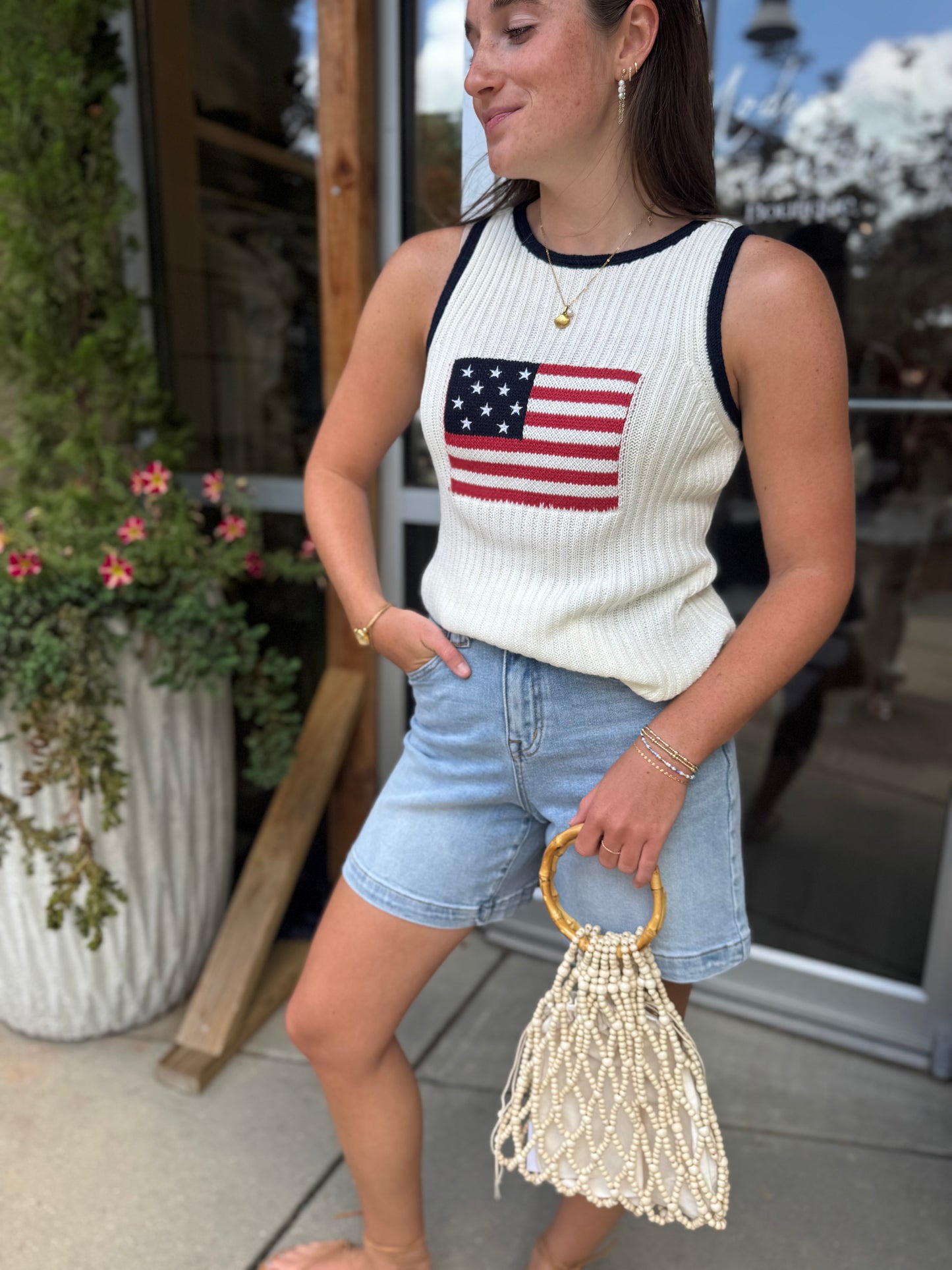 USA Flag Knit