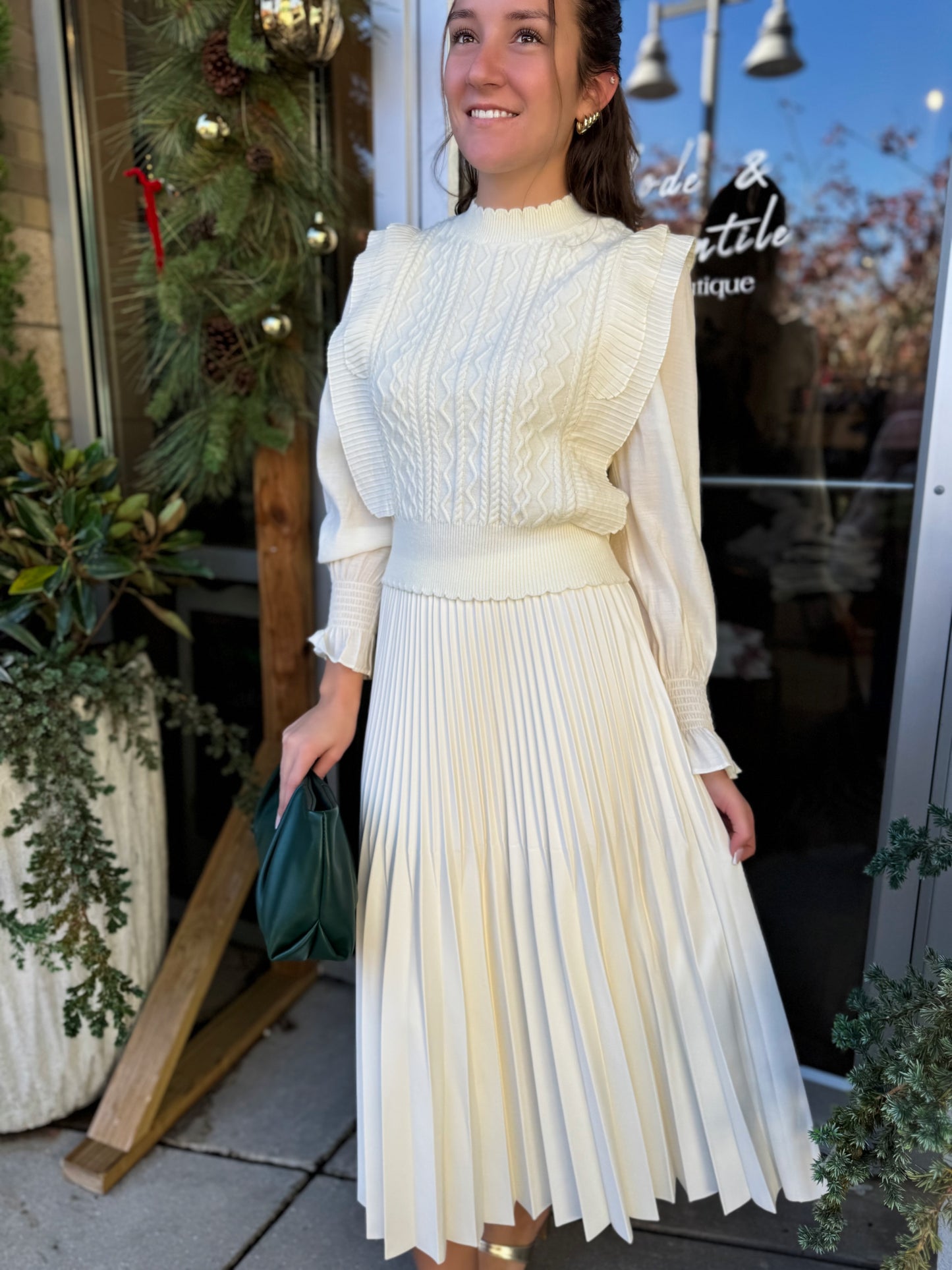 Billie Pleated Skirt