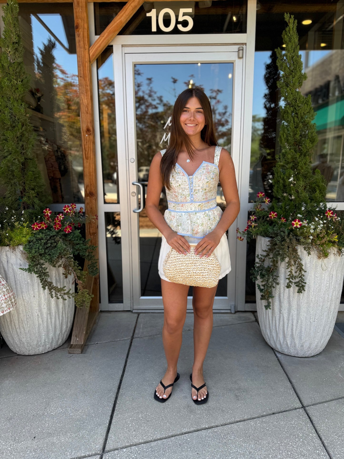 Villa Peplum Tank