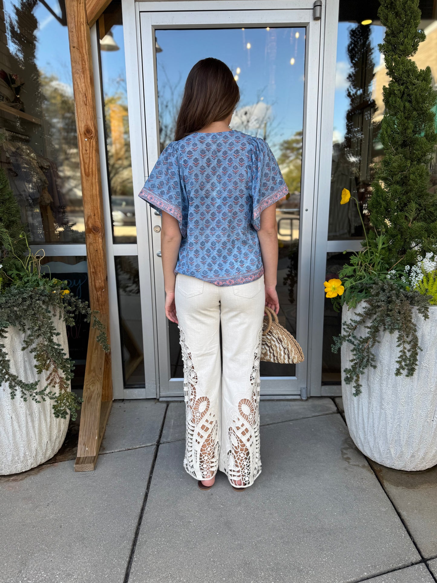 Seona Sky Blouse