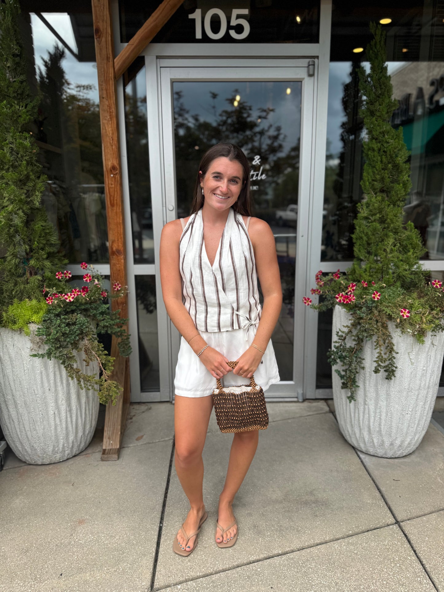 Lola Wrap Top