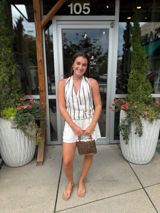 Lola Wrap Top