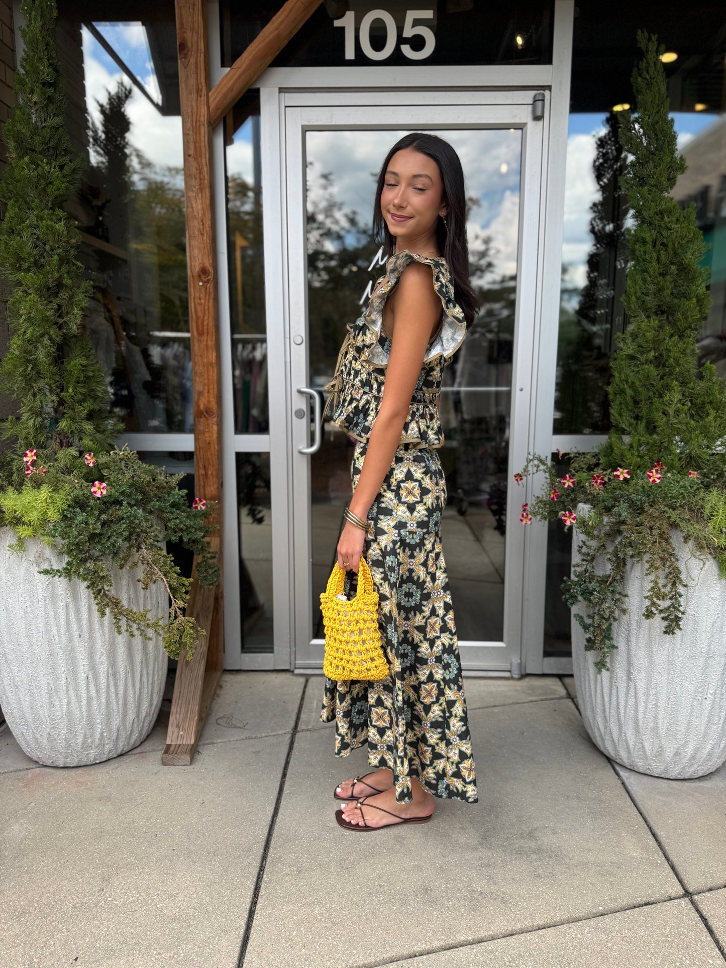 Trellis Maxi Skirt