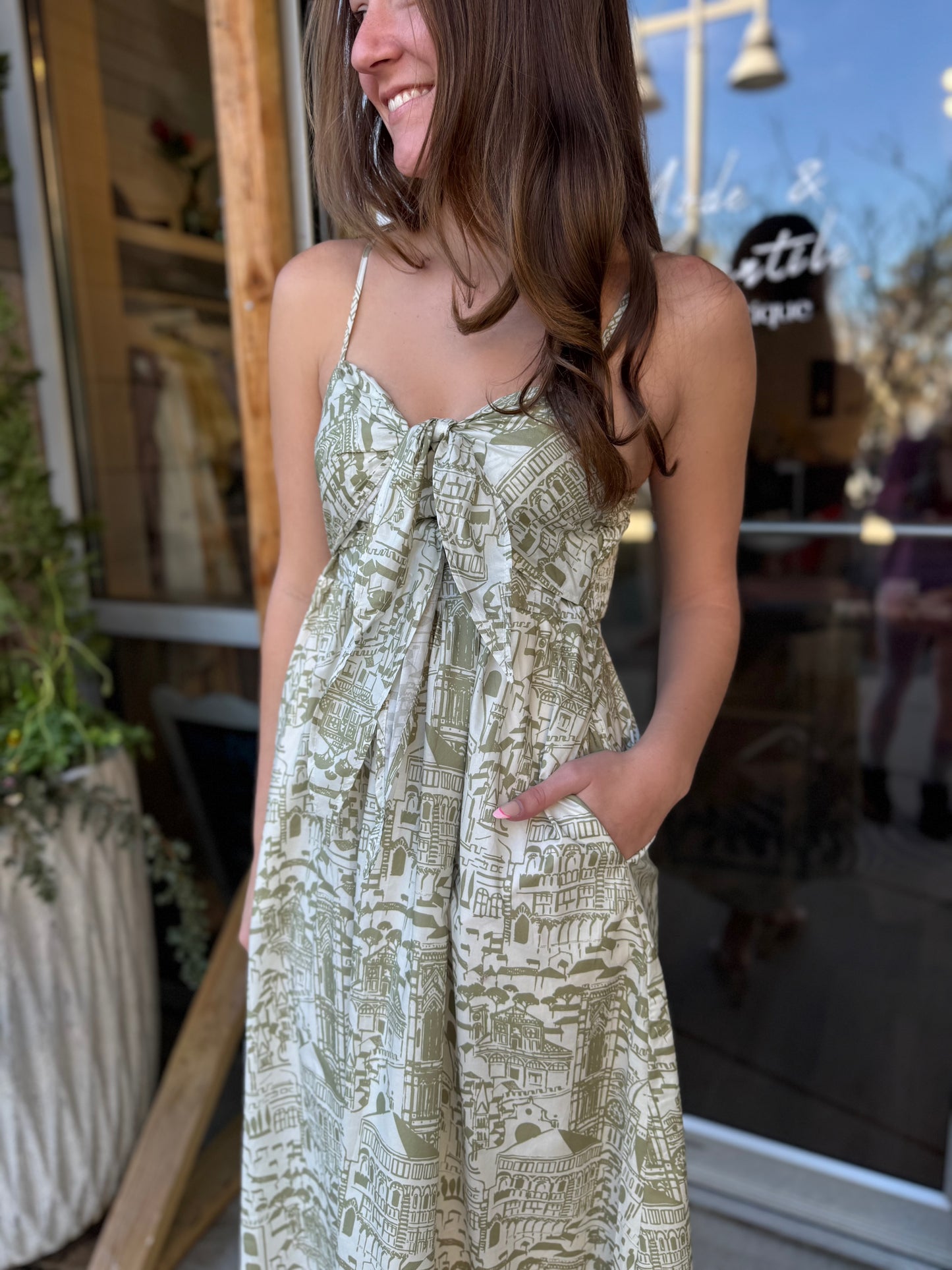 Verdant Bellezza Maxi Dress