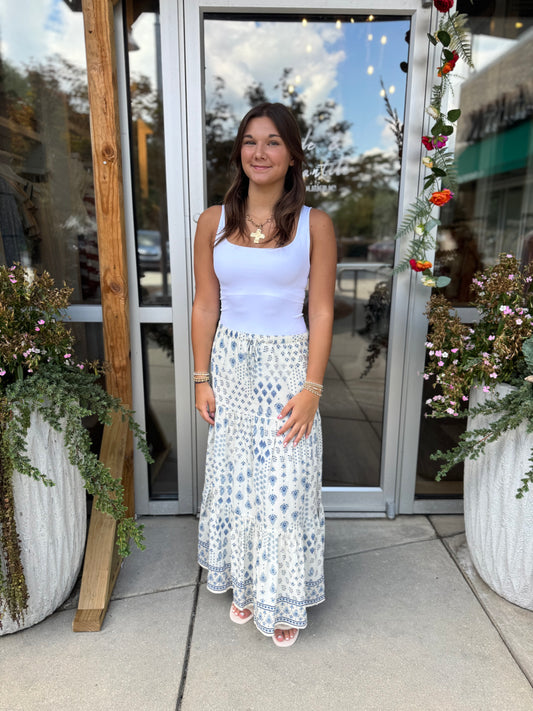Pearl Holly Crest Skirt
