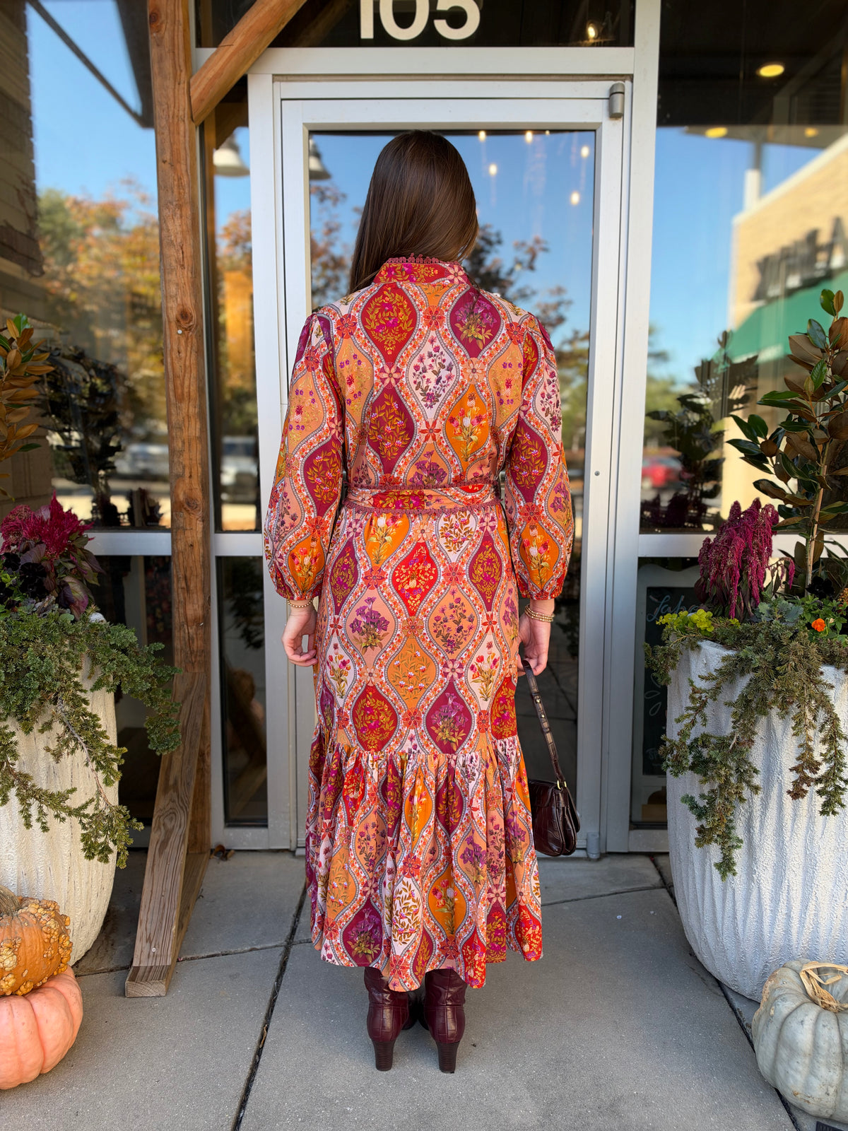 Stella Patch Maxi Dress