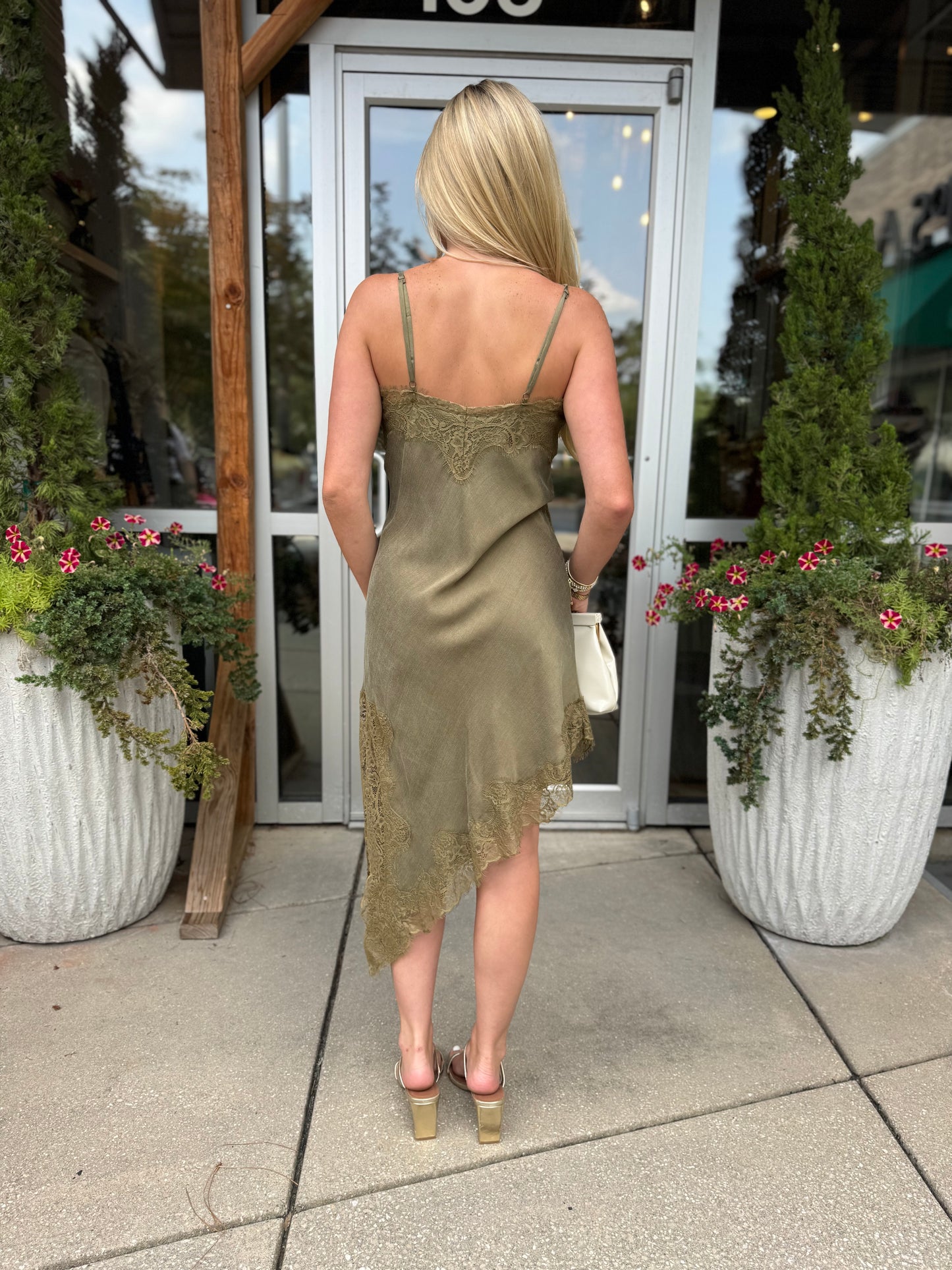 Maude Lace insert Dress