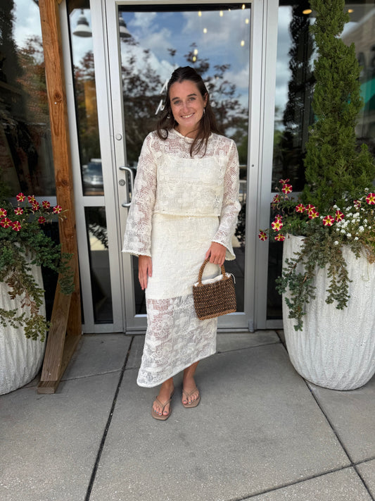 Priscilla Crochet Skirt