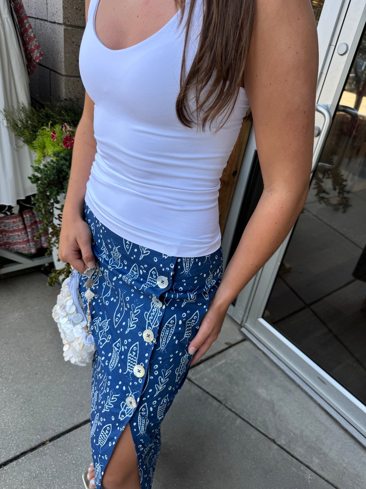 Sardine Summer Midi Skirt