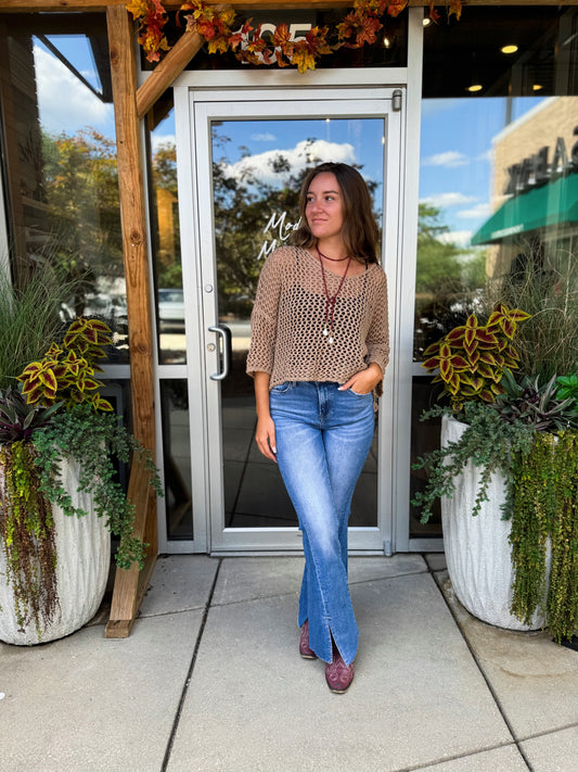 Crochet Tunic Top