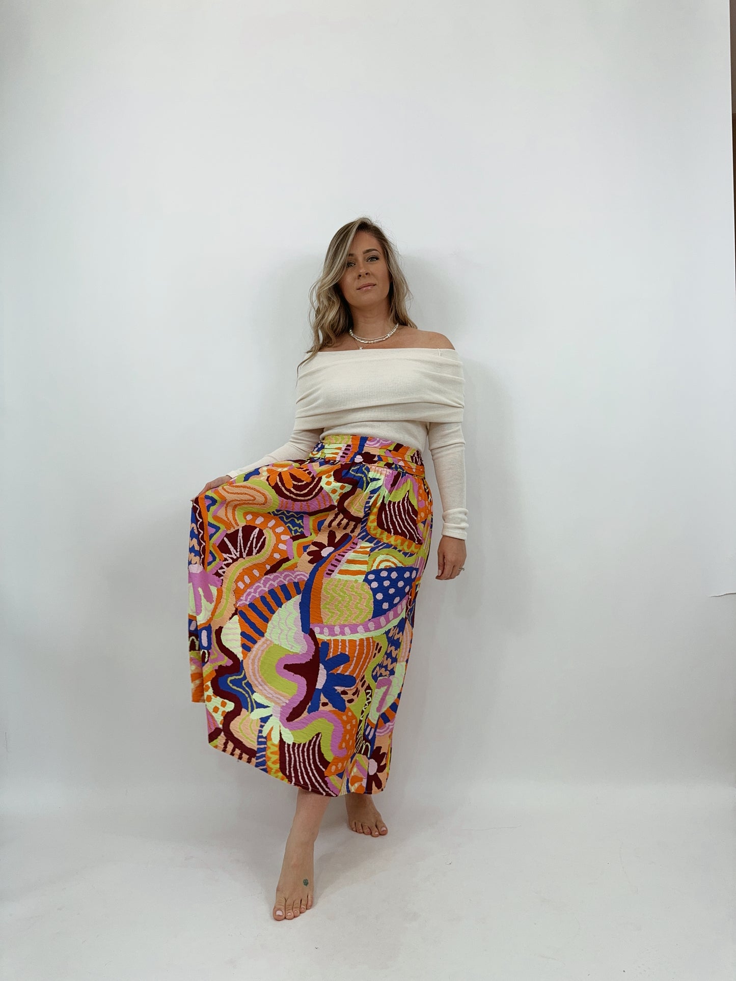 Tribal Delphi Maxi Skirt