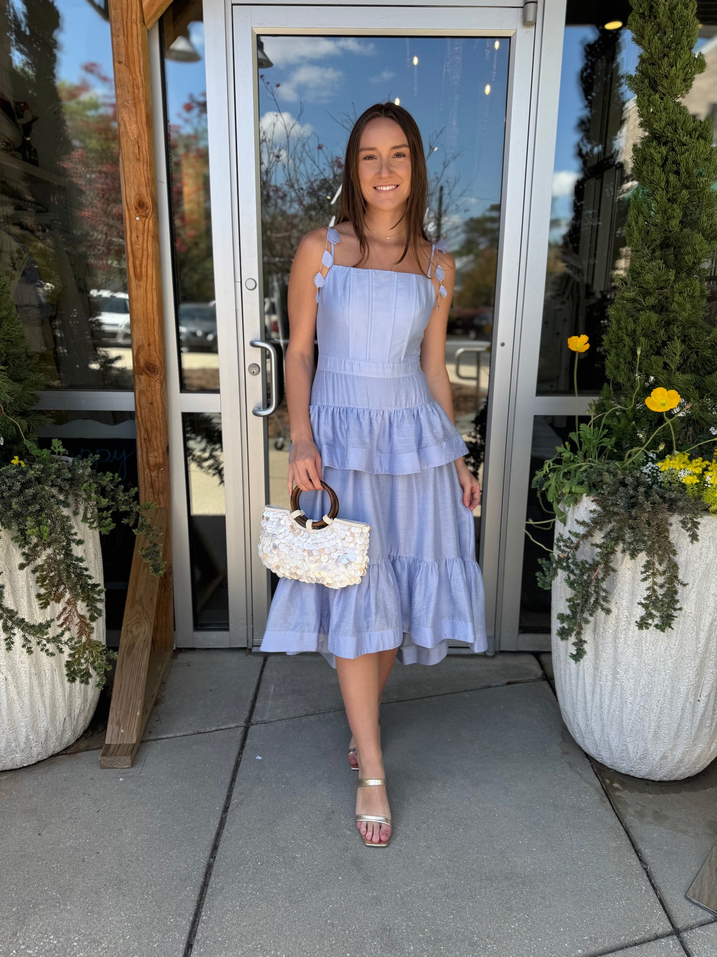 Iris High Low Maxi Dress