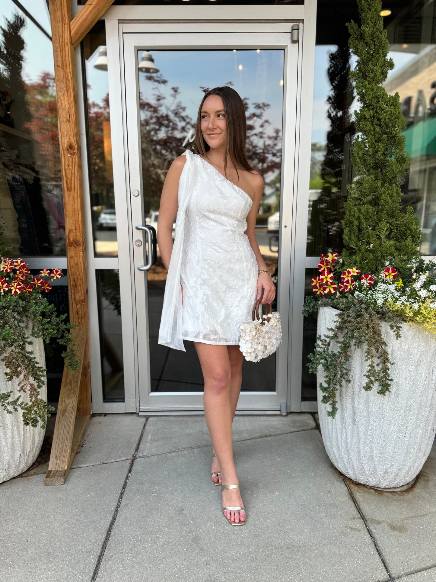 Marcie One Shoulder Dress