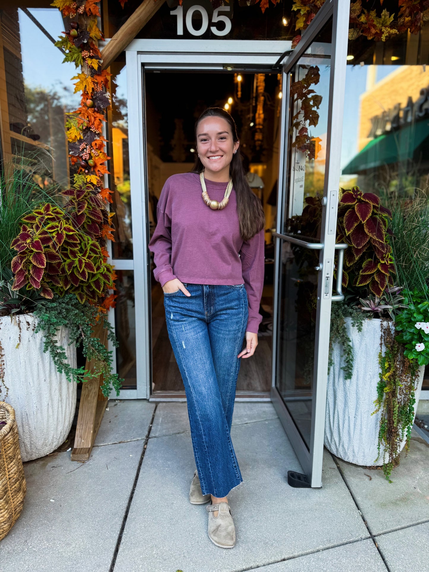 Garnet Long Sleeve Tee