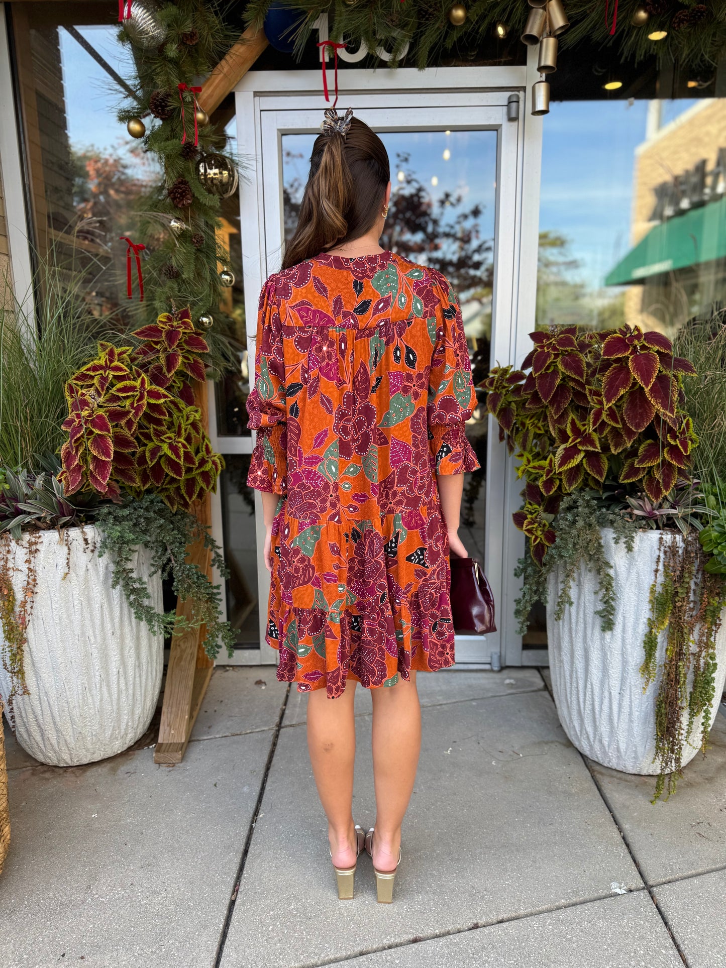Amy Floral Shift Dress