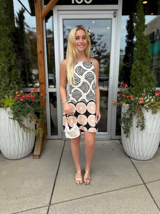 Midnight Shell Mini Dress