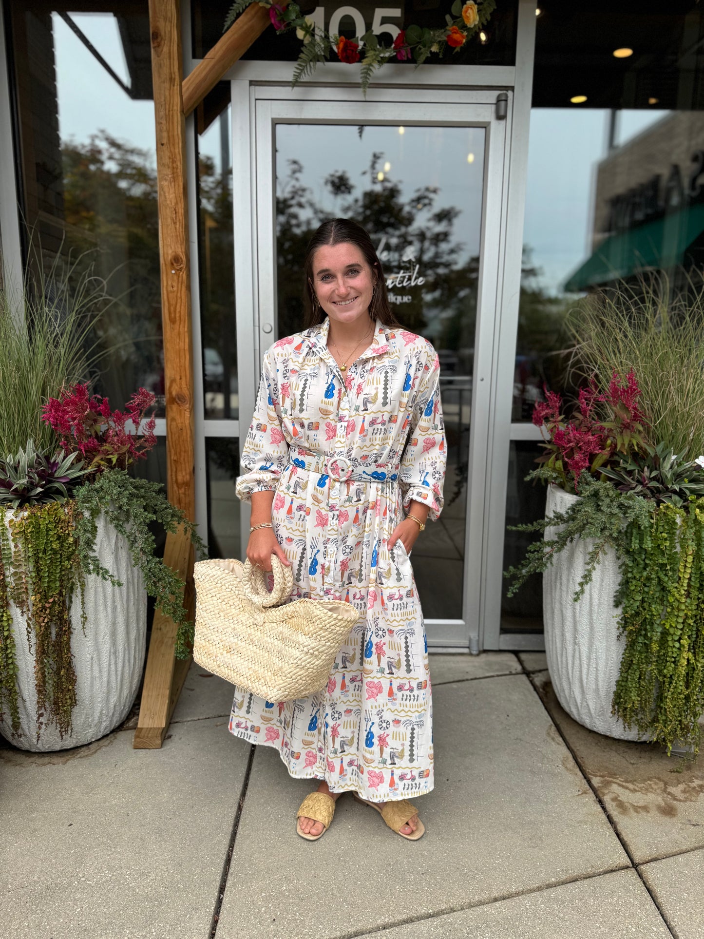 Endless Summer Belted Maxi Dress