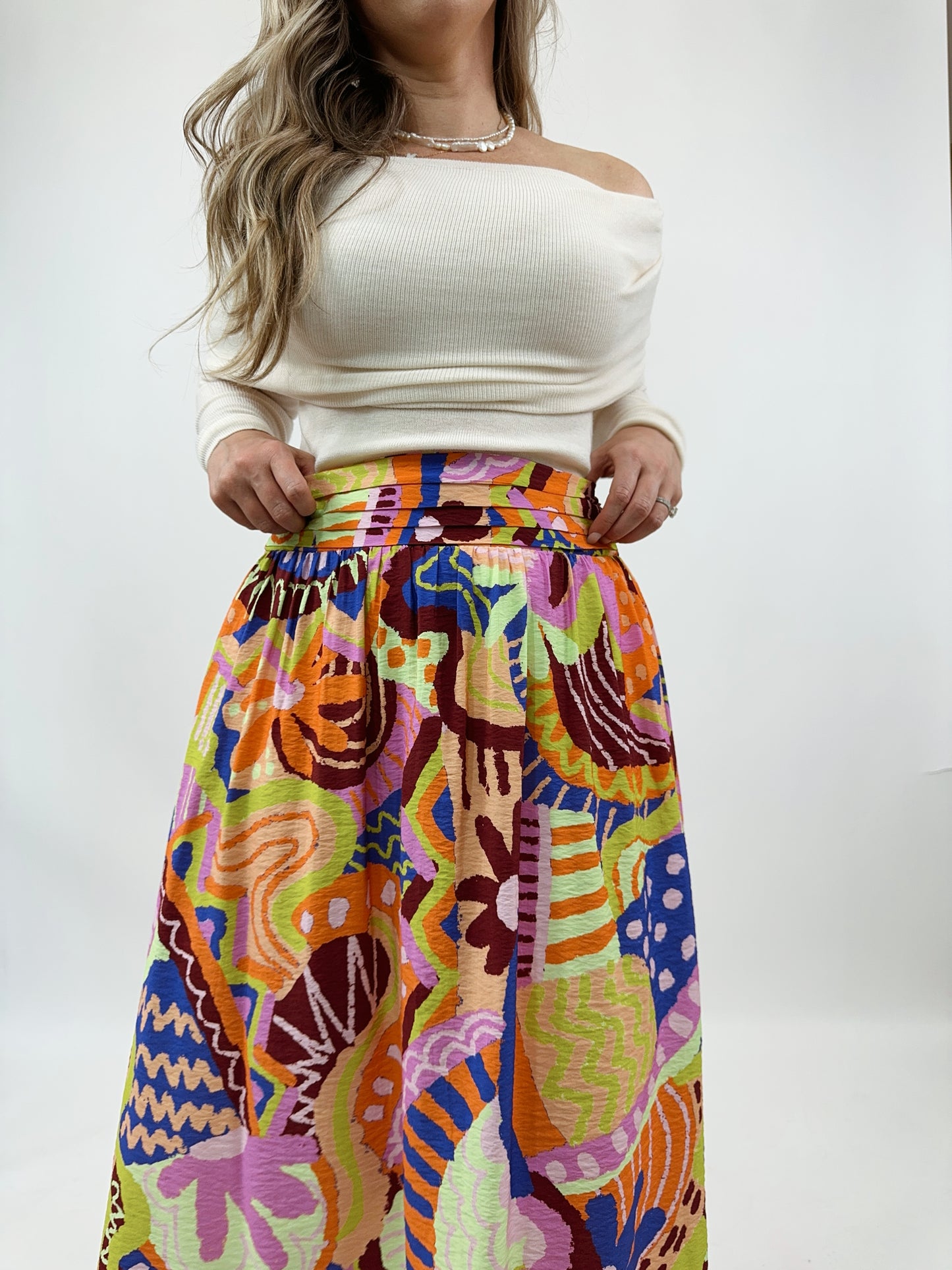 Tribal Delphi Maxi Skirt