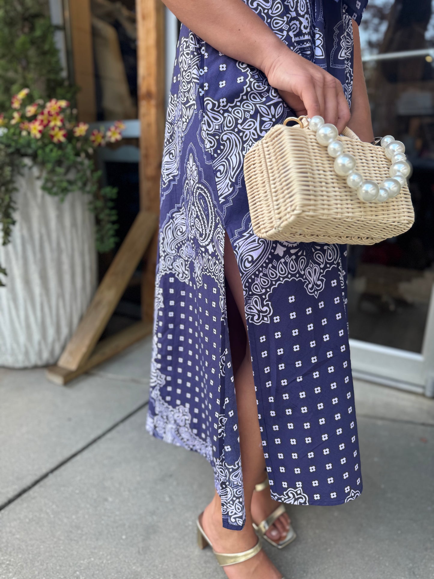 Elowen Bandana Midi Dress