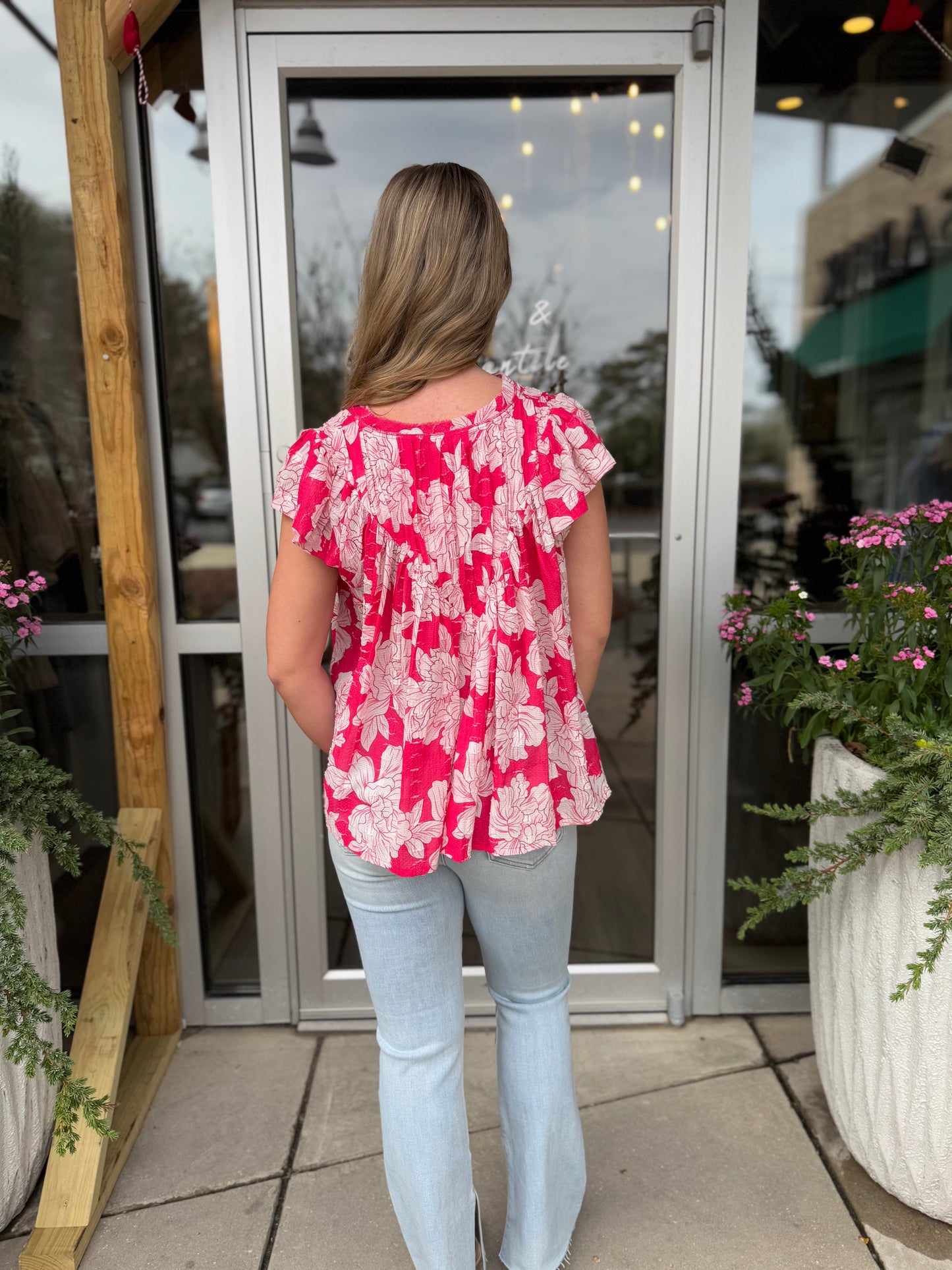 Olene Peony Blouse