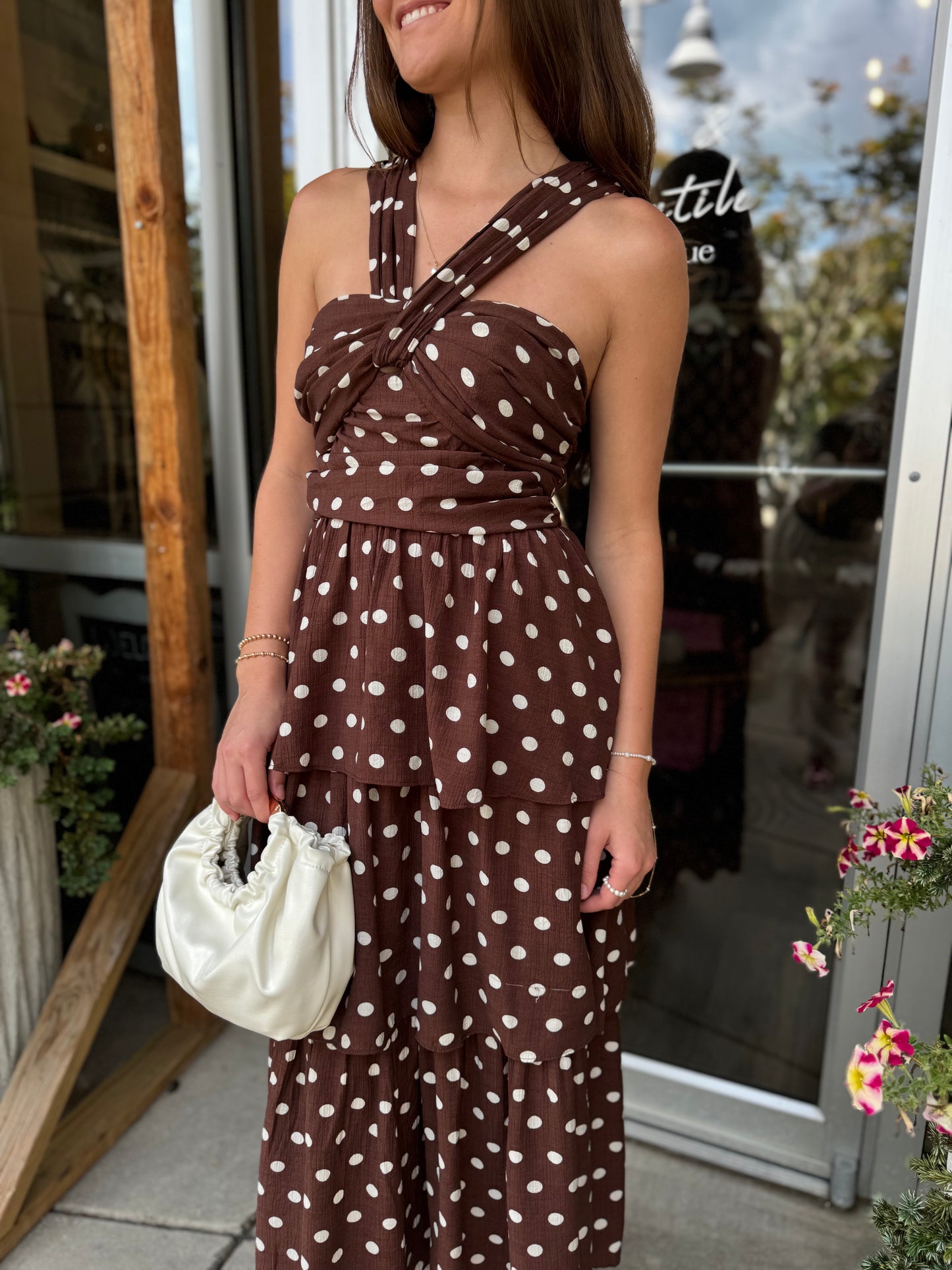 Chestnut Moon Maxi Dress