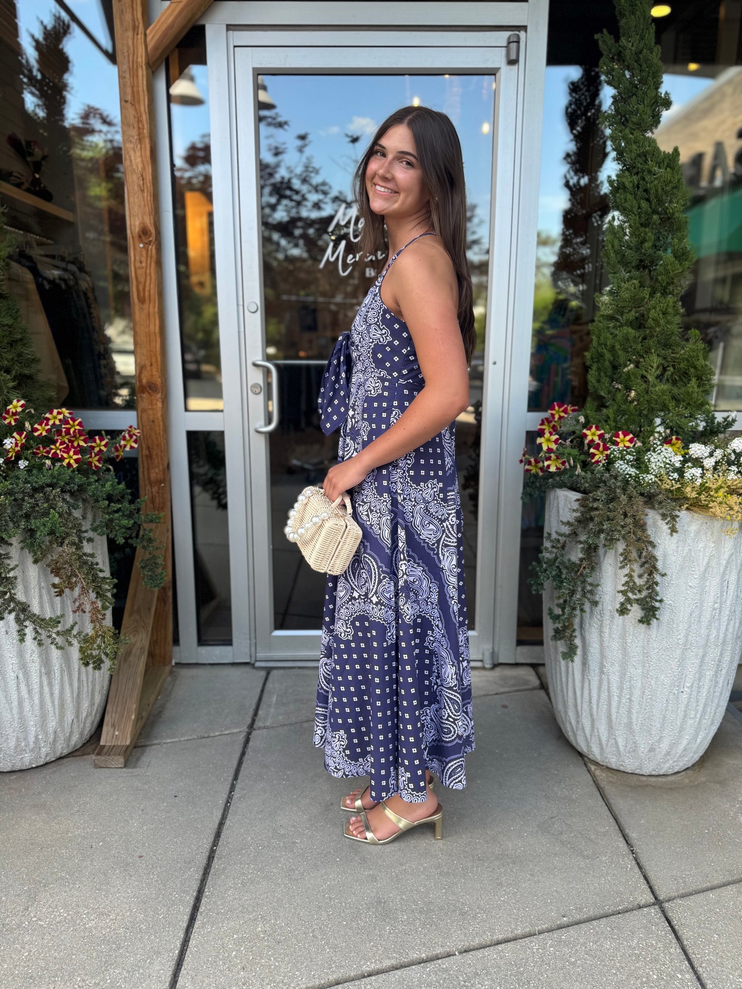 Elowen Bandana Midi Dress