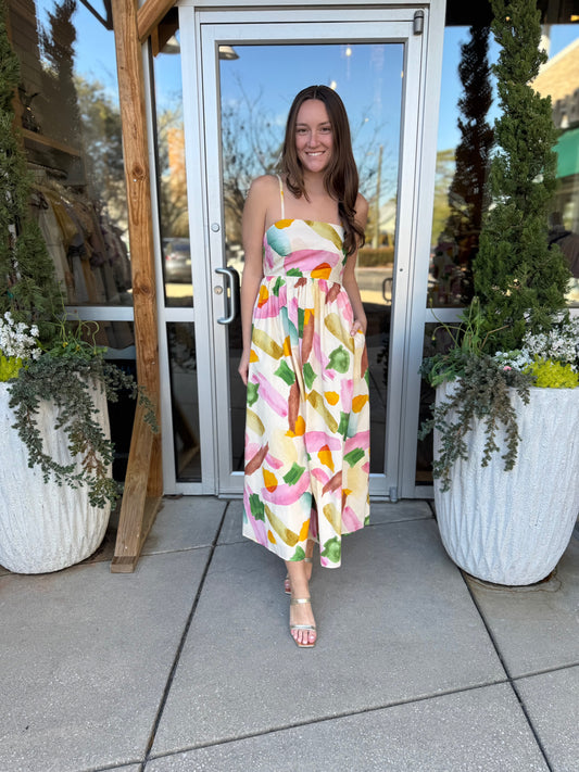 Nympha Bloom Maxi Dress
