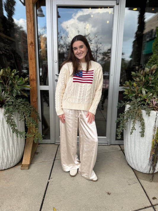 Vintage Flag Knit
