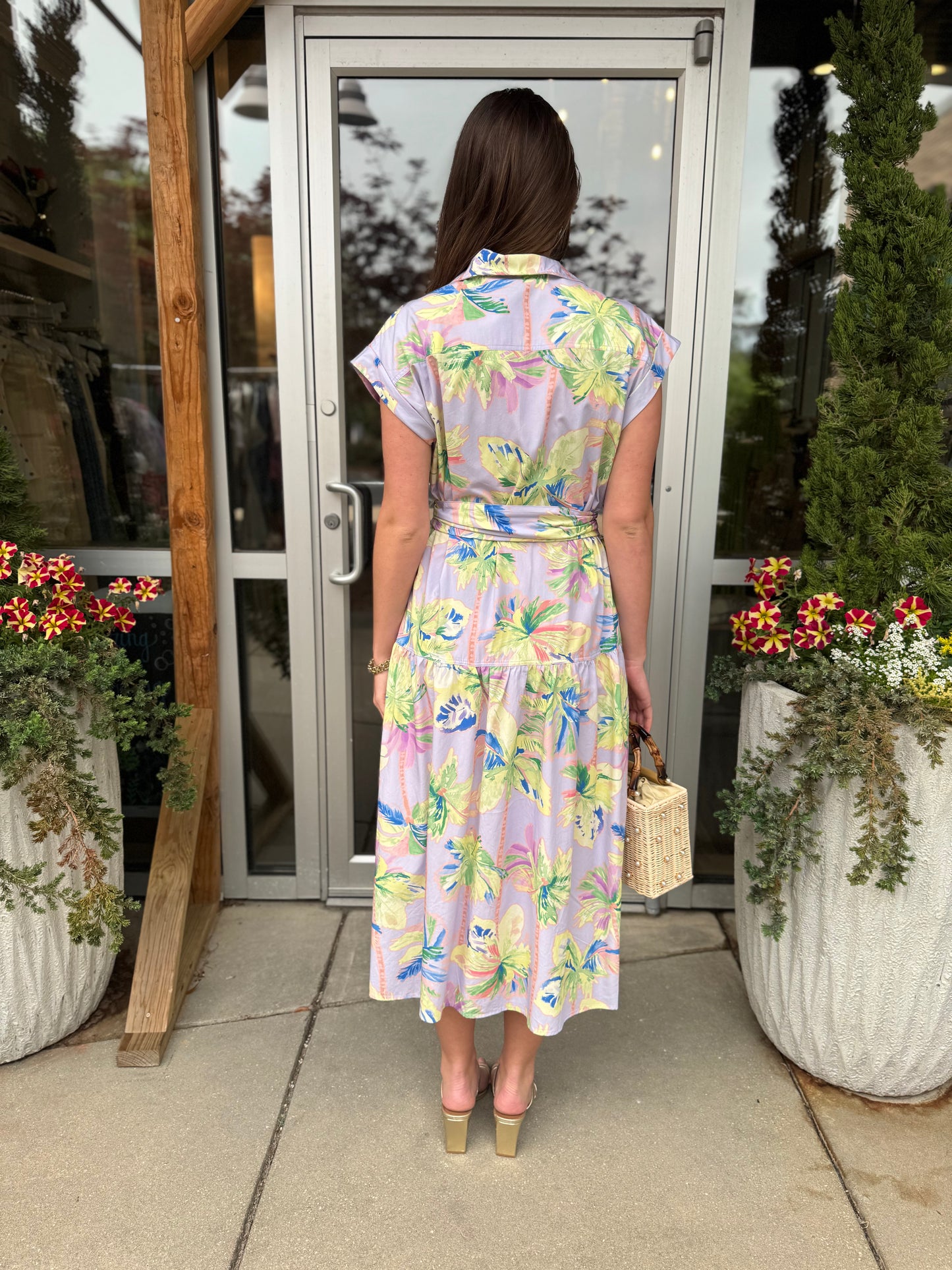 Baja Blues Maxi Dress