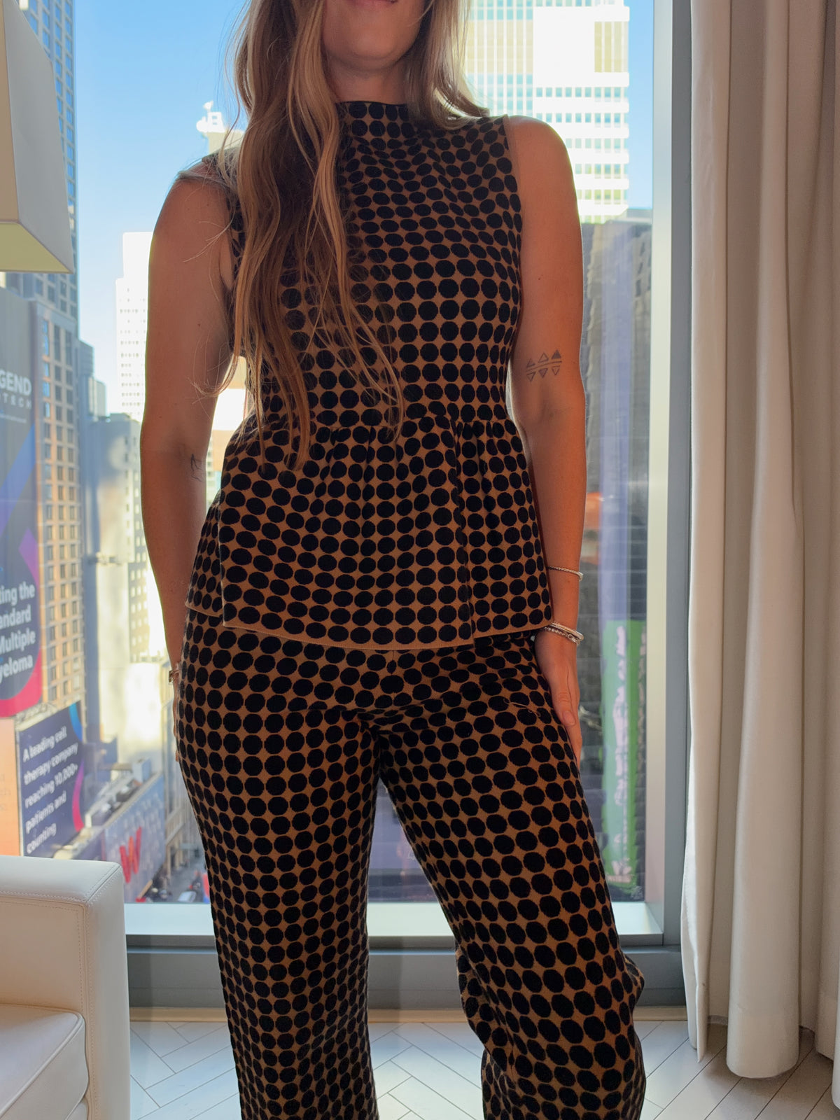Catherine Peplum Top