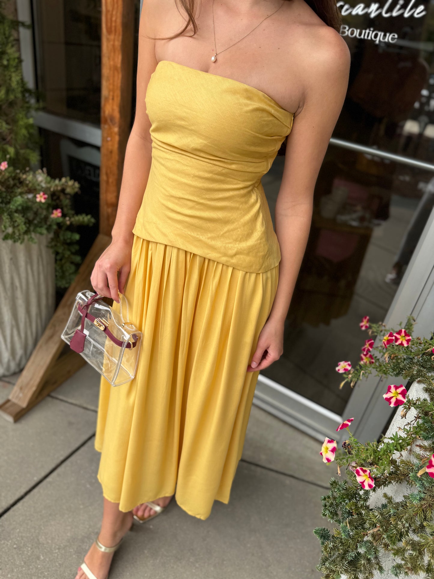 Rowan Strapless Maxi Dress
