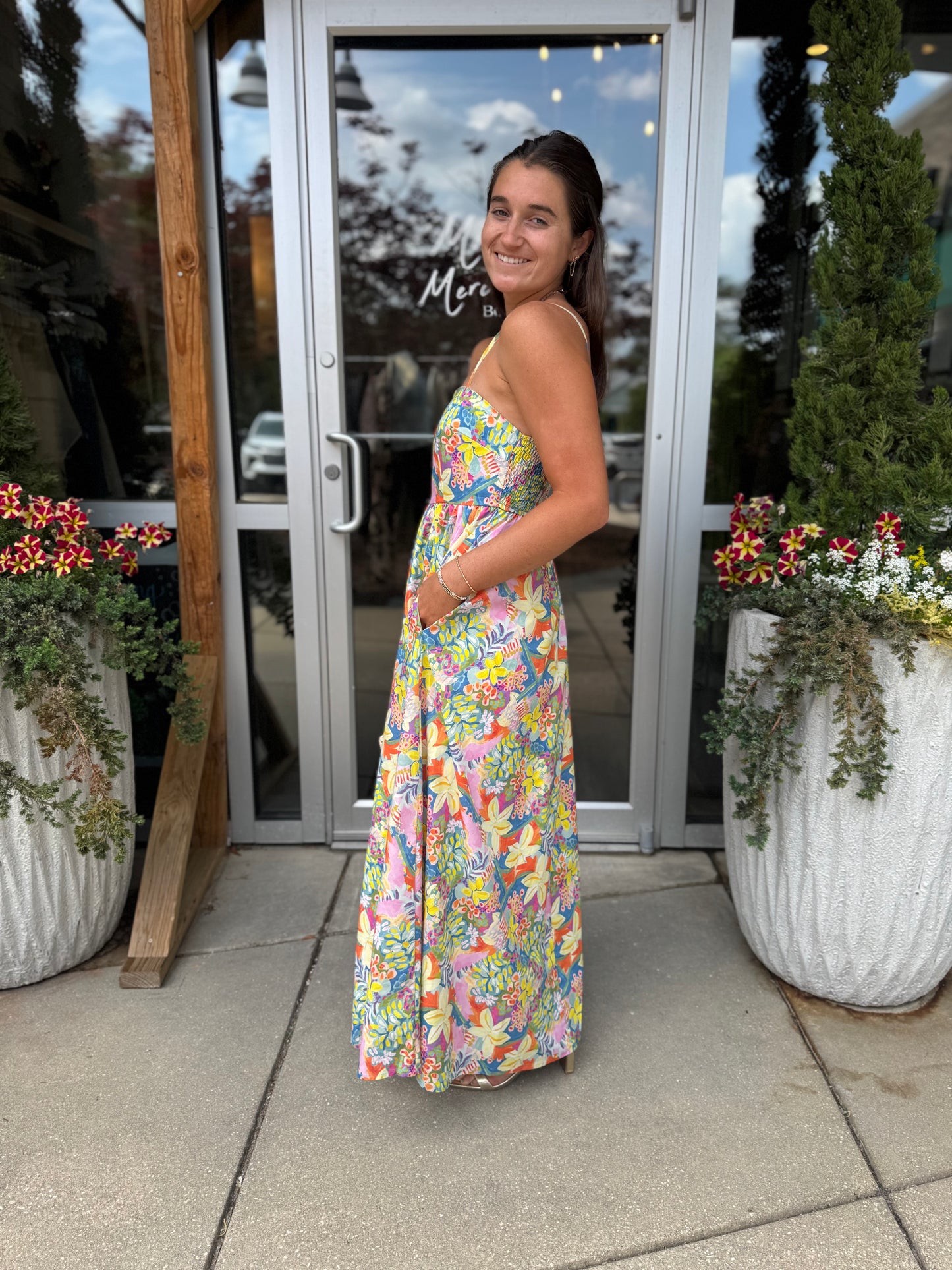 Bouquet Maxi Dress