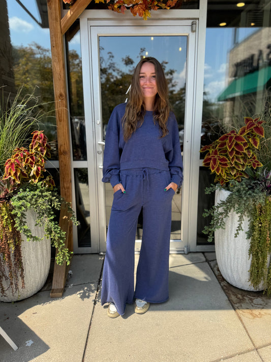 Jenna Set - Navy