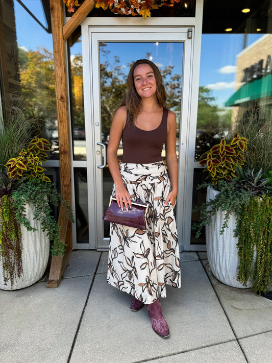 Sienna Floral Maxi Skirt