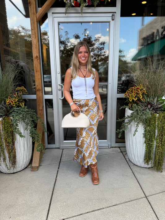 Giono Ocre Skirt