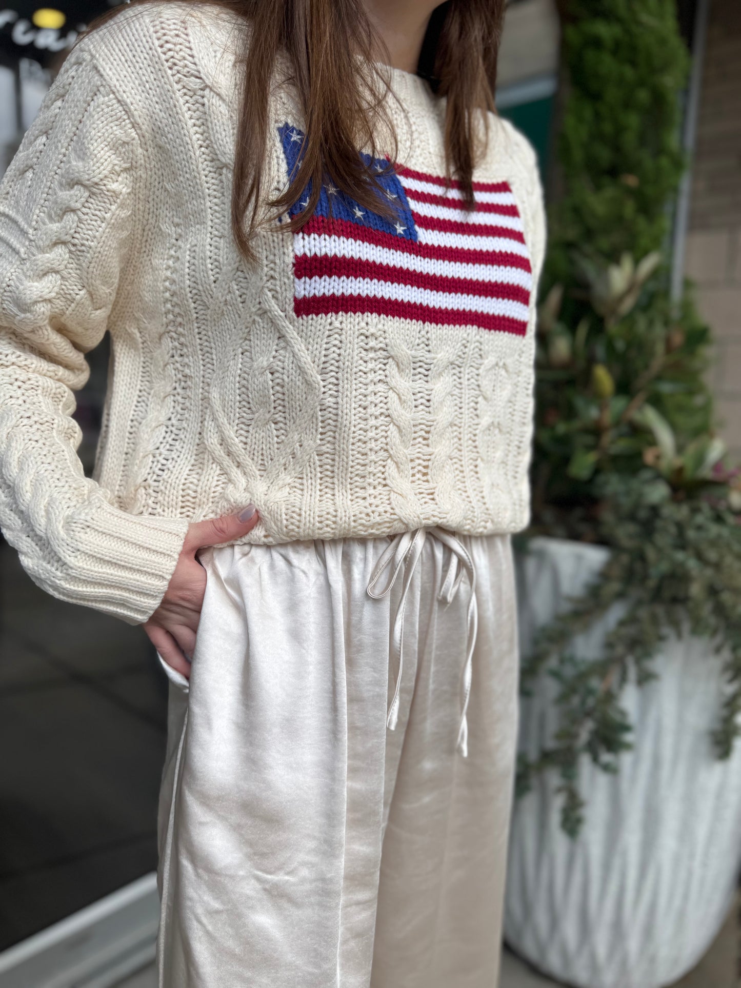 Vintage Flag Knit