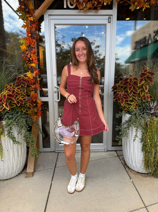 A Line Mini Dress